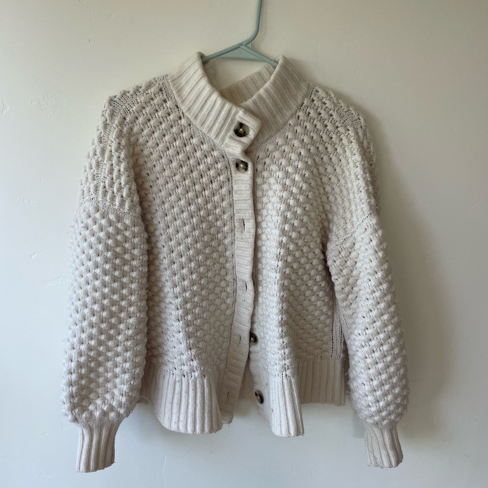 Madewell popcorn sweater- size XL